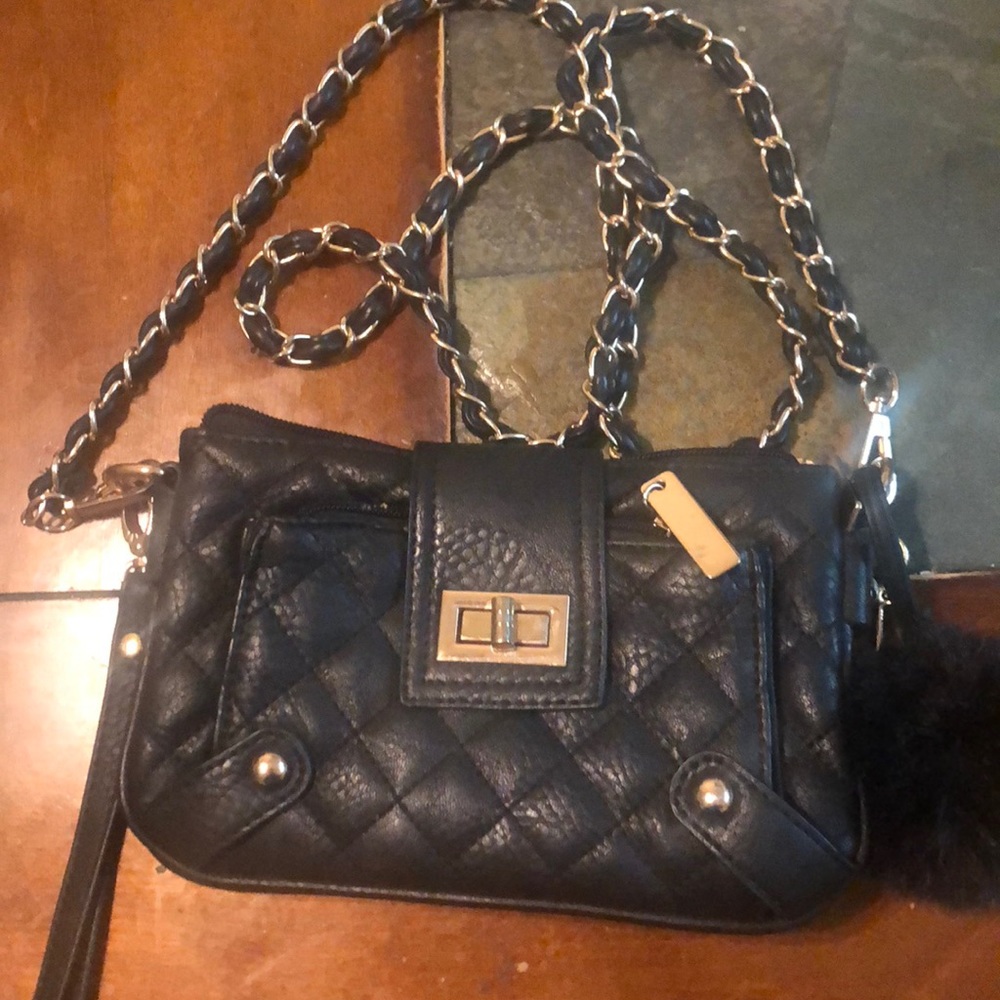 Black crossbody bag